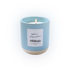 Siblings Soli Neroli Limited Edition Forever Candle, New